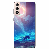 Marble Soft Silicone Phone Case For Samsung S21 Series