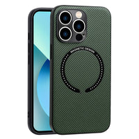 Luxury Carbon Fiber 3D Texture Magsafe Case for iPhone 14 13 12