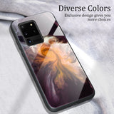 Galaxy S20 Plus tempered glass case
