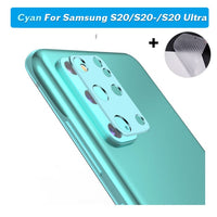 2 in 1 Carbon Fiber Back Screen Camera Protector for Samsung Galaxy S20 Series