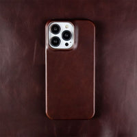Oil Wax Leather Case For iPhone 14 13 12 series