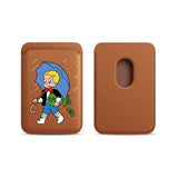 Magsafe Leather Cards Holder Case For iPhone 14 13 12 series
