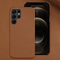 Premium Leather Case for Samsung Galaxy S23 S22 S21 Ultra Plus