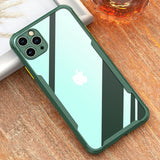Luxury Airbag Shockproof Armor Clear Case For iPhone 12 11 Pro Max