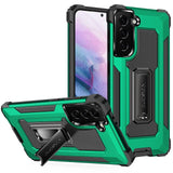 ShockProof Armor Stand Holder Soft TPU+PC Case For Samsung S21 Plus Ultra 5G