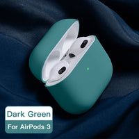 Liquid Silicone Earphone Case For Apple Airpods 3 2 Pro