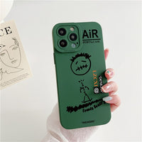 Skateboard Graffiti Cactusjack Silicone Case For iPhone 14 13 12 series