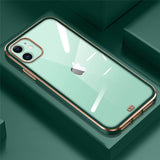 Luxury Soft Silicone Slim Full Protective Case For iPhone 12 11 Pro Max