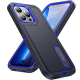 3 in 1 Shockproof Armor Hybrid Rugged Case For iPhone 13 Pro Max
