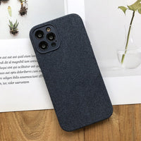 Soft Suede Leather Anti knock Full Protection Case For Apple iPhone 12 11 Series