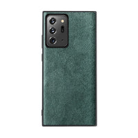 Alcantara Artificial Real Suede Leather Phone Case for Samsung Galaxy Note 20 & S20 Series