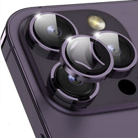 Metal Ring Lens Glass Camera Protector For iPhone 15 series