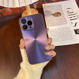 Luxury Cool Aurora Laser Silicone Bumper Shockproof Case For iPhone 14 13 12 series