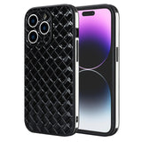 Luxury Chain Weaving Leather Shockproof Soft Case For iPhone 14 13 12 series