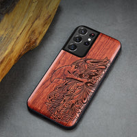 Carveit 3D Carved Wooden Case For Samsung Galaxy S21 Ultra Plus