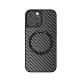 Carbon Fiber TPU Cover with for MagSafe Wireless Charging for iPhone 13 12 series