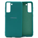 Soft Liquid Silicone Office Solid Color Style Case for Galaxy S21 S21 Plus S21 Ultra