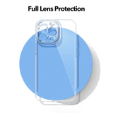 Transparent Silicone Case Shockproof Full Lens Protection for iPhone 13 Series