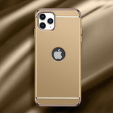 Luxury Plating 3 in 1 Matte Hard Back Case For iPhone 13 12 series