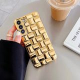 Luxury Electroplating Reflective 3D Case for Samsung S22 S21 Ultra Plus