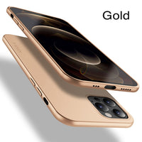 Soft TPU Ultra Thin Micro Matte Phone Back Cover Waterproof Case For iPhone 12 Series
