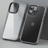 Luxury Matte Transparent Case for iPhone 14 13 12 series