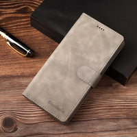 Leather Flip Wallet Case For SamsungS21 S20 Note 20 Series