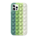 Push Bubble Soft Case For iPhone 12 11 Series