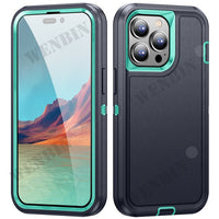 Heavy Duty Shockproof Anti-Scratch Rugged Case For iPhone 15 series