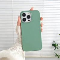 Shockproof Bumper Silicone Candy Color Soft Case For iPhone 15 14 13 12 series