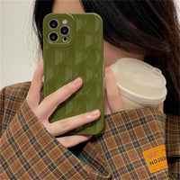 Fashion Plating Honeycomb Pattern Case for iPhone 14 13 12 series