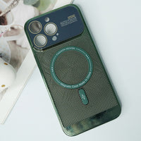 Camera Protection Heat Dissipation Breathable Magsafe Case For iPhone 14 13 12 series