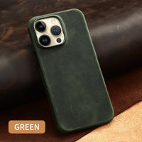 Premium Leather Business Case for iPhone 15 series