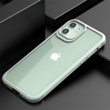 Luxury Armor Shockproof Transparent PC Clear Case for iPhone 12 11 Series