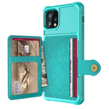 Luxury PU Leather Wallet Case for iPhone 14 series