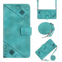 Crossbody Leather Wallet Strap Shoulder Lanyard Case for iPhone 14 13 12 series