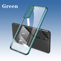 Liquid Silicone Electroplating Case For Samsung S21 Series