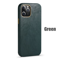 High end Leather Full Wrapped Handmade Phone Case for iPhone 12 11 XS Series