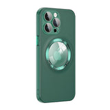 Original Luxury Camera Protector Matte Case For iPhone 14 13 12 series