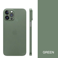 Ultra Thin Shockproof Matte Case For iPhone 13 12 11 Series