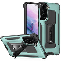 ShockProof Armor Stand Holder Soft TPU+PC Case For Samsung S21 Plus Ultra 5G