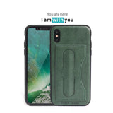 PU Leather case for iPhone 8 7 6 6s plus case Back Cover Protective Card built in kickstand Holder Wallet Phone Bag for iPhone X