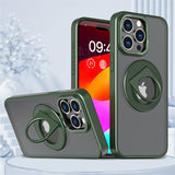 360° Rotating Stand Matte Magnetic Magsafe Holder Case For iPhone 14 13 12 series