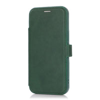 Flip Card Slide Camera Lens Protection PU Leather Phone Case For iPhone 13 12 11 Pro Max Mini