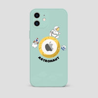 Cute Cartoon Astronaut Phone Case For iPhone 12 11 Series