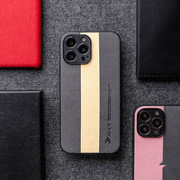 Luxury Suede Leather Back Case for iPhone 13 12 11 Pro Max Mini