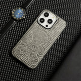 Flower Bear Leather Magsafe Wireless Charging Case For iPhone 14 13 12 series