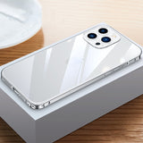 Metal Magnetic Wireless Charging Magsafe Aluminium Alloy Case For iPhone 14 13 12 series