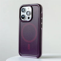 Military Anti-Fall Magsafe Wireless Charging Candy Color Frosted Case For iPhone 15 14 13 12 series