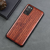 Luxury Carveit 3D Carved Real Wooden Case For Samsung Galaxy S21 S20 Note 20 Series